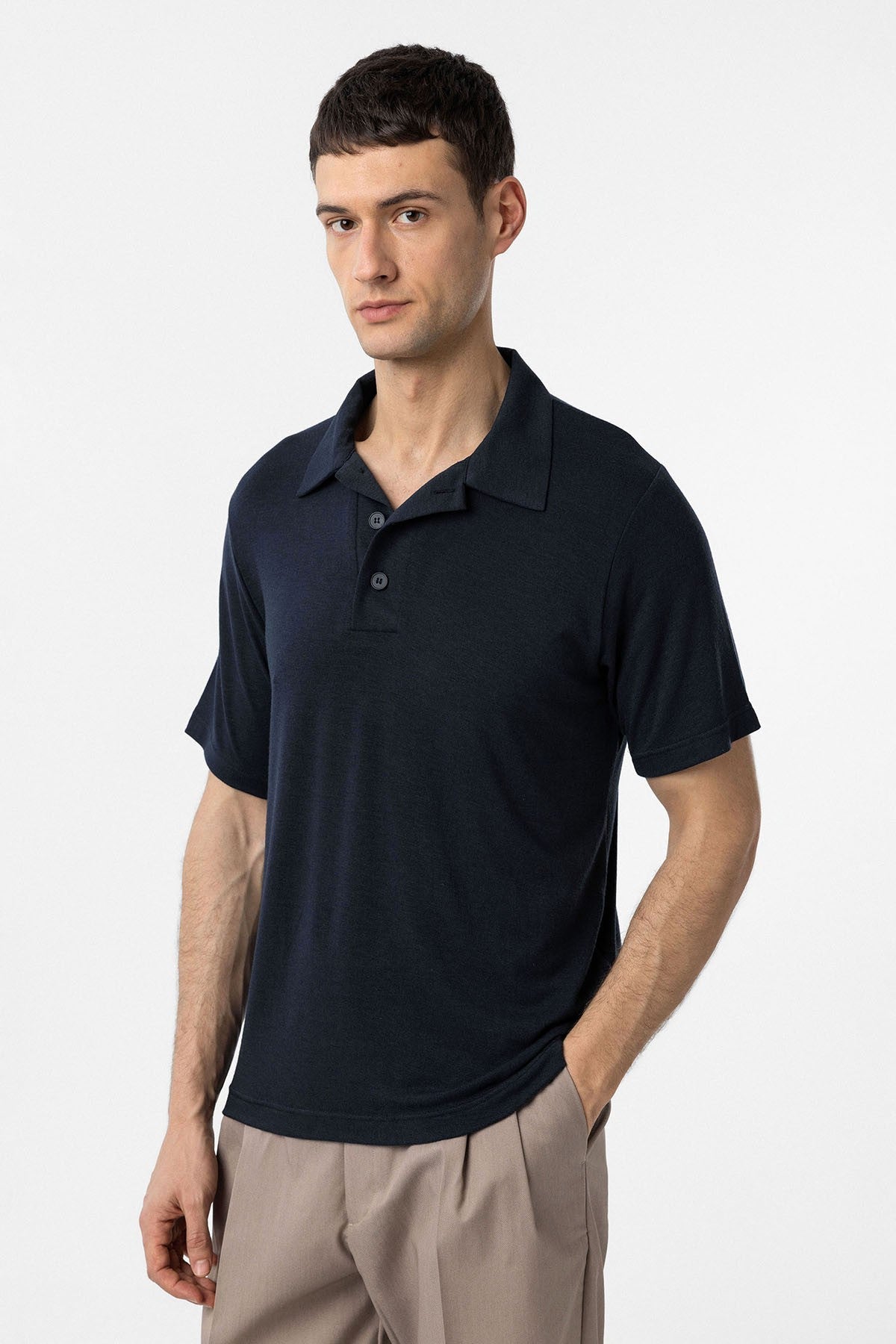 Antioch Regular-Fit Polo-Neck Men's T-Shirt