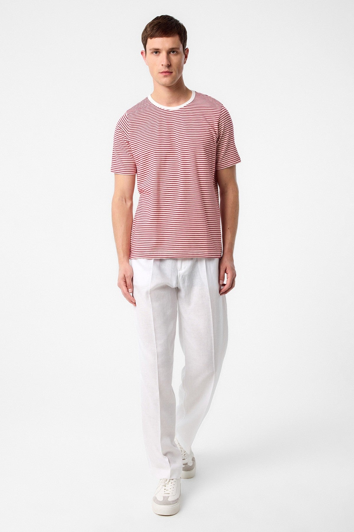 Antioch Regular Fit Striped Men's T-Shirt