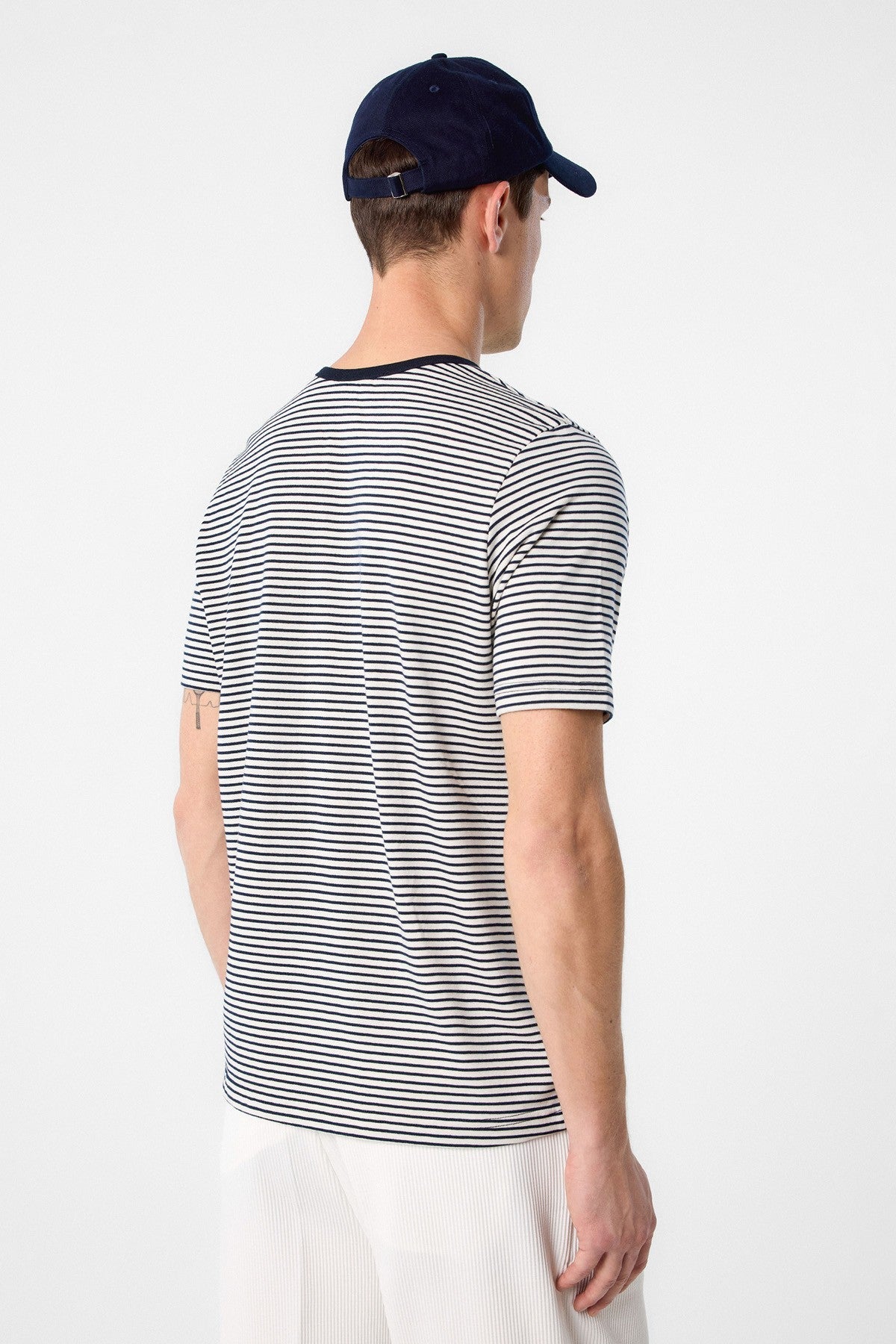 Antioch Regular Fit Striped Men's T-Shirt