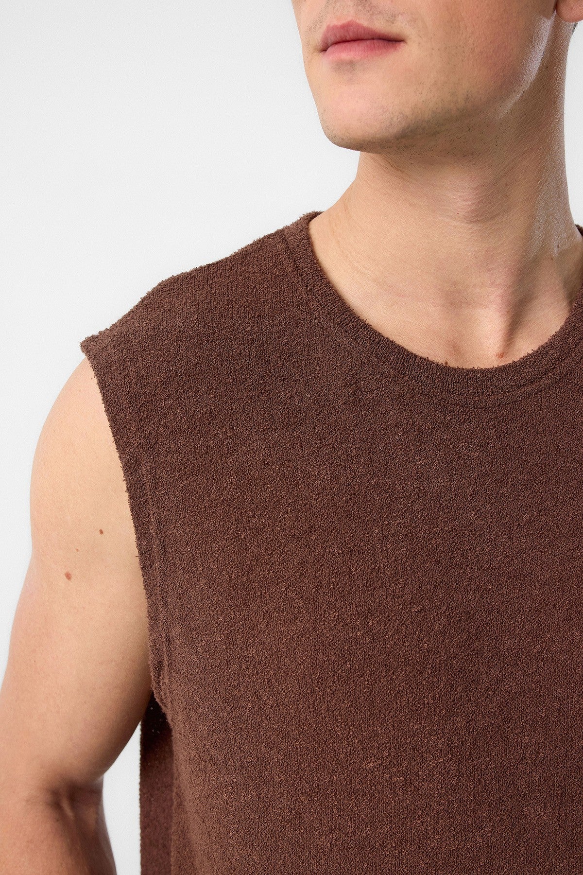 Antioch Textured Men's Sleeveless T-Shirt