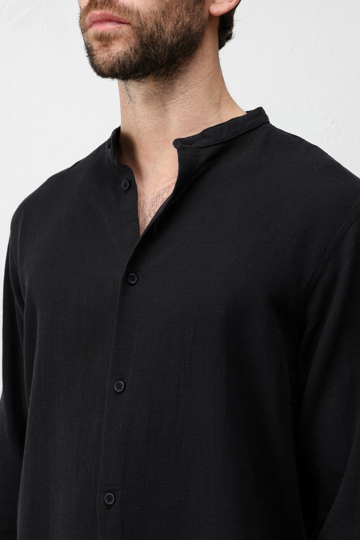 Antioch Crew-Neck Cotton Men's Shirt