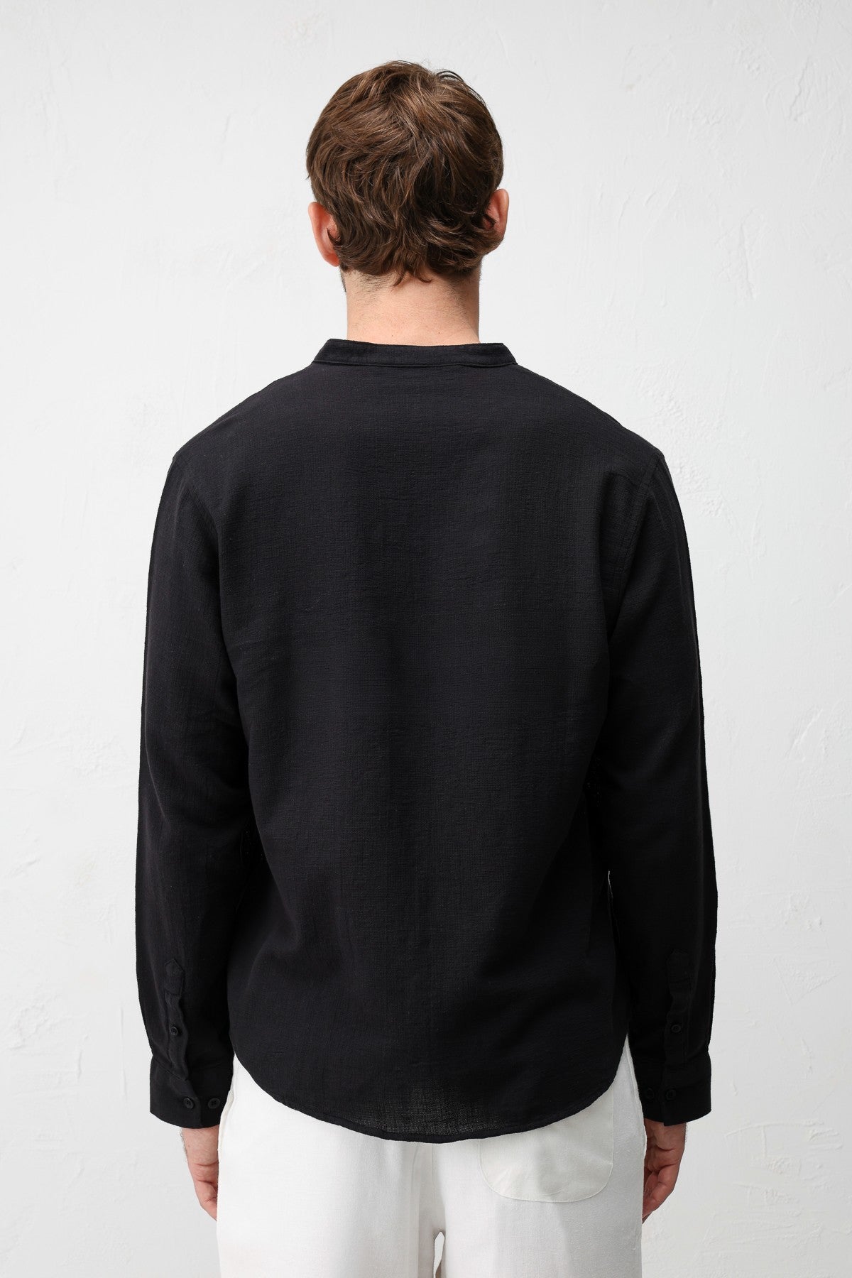 Antioch Crew-Neck Cotton Men's Shirt