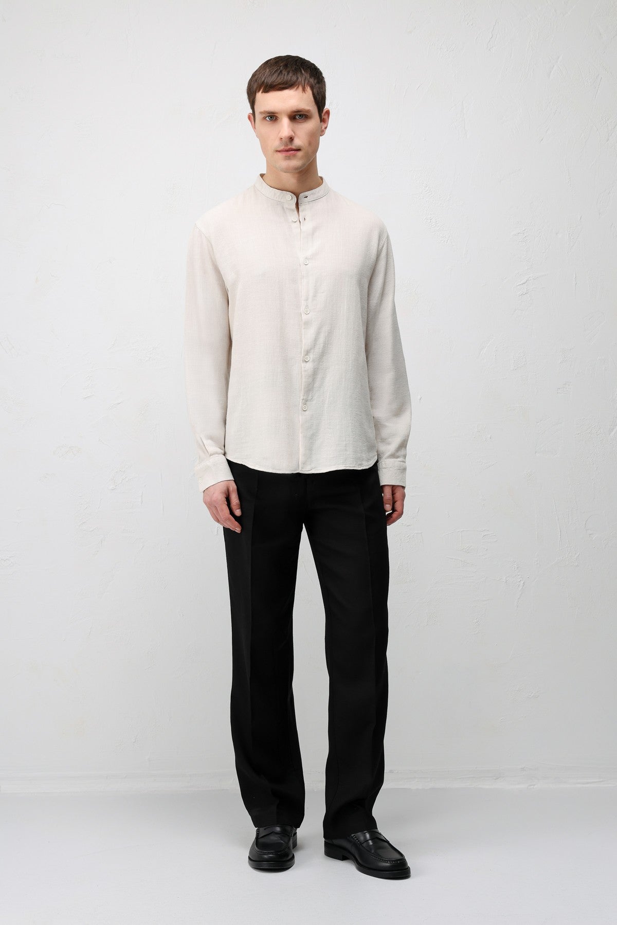 Antioch Crew-Neck Cotton Men's Shirt