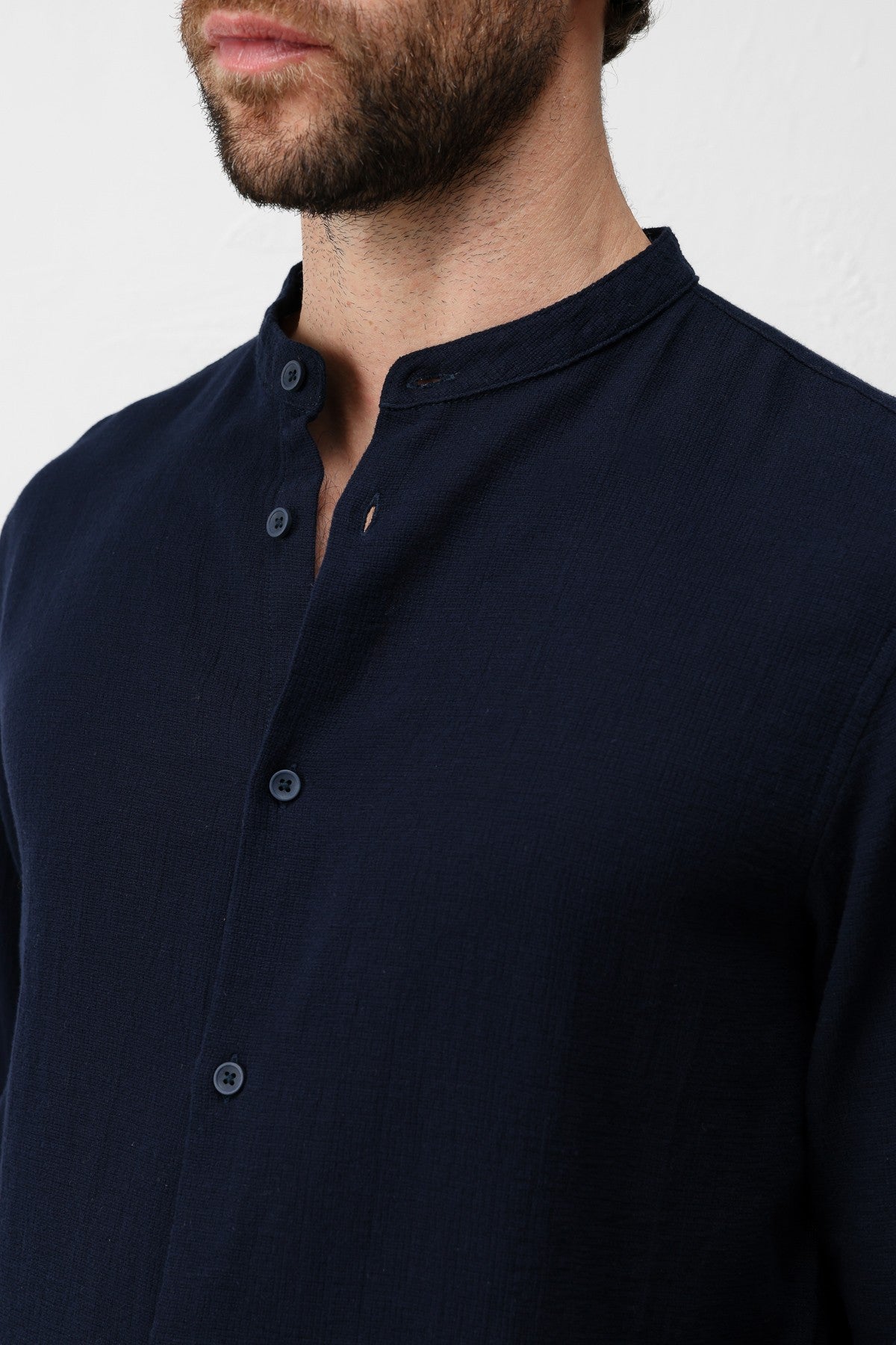 Antioch Crew-Neck Cotton Men's Shirt