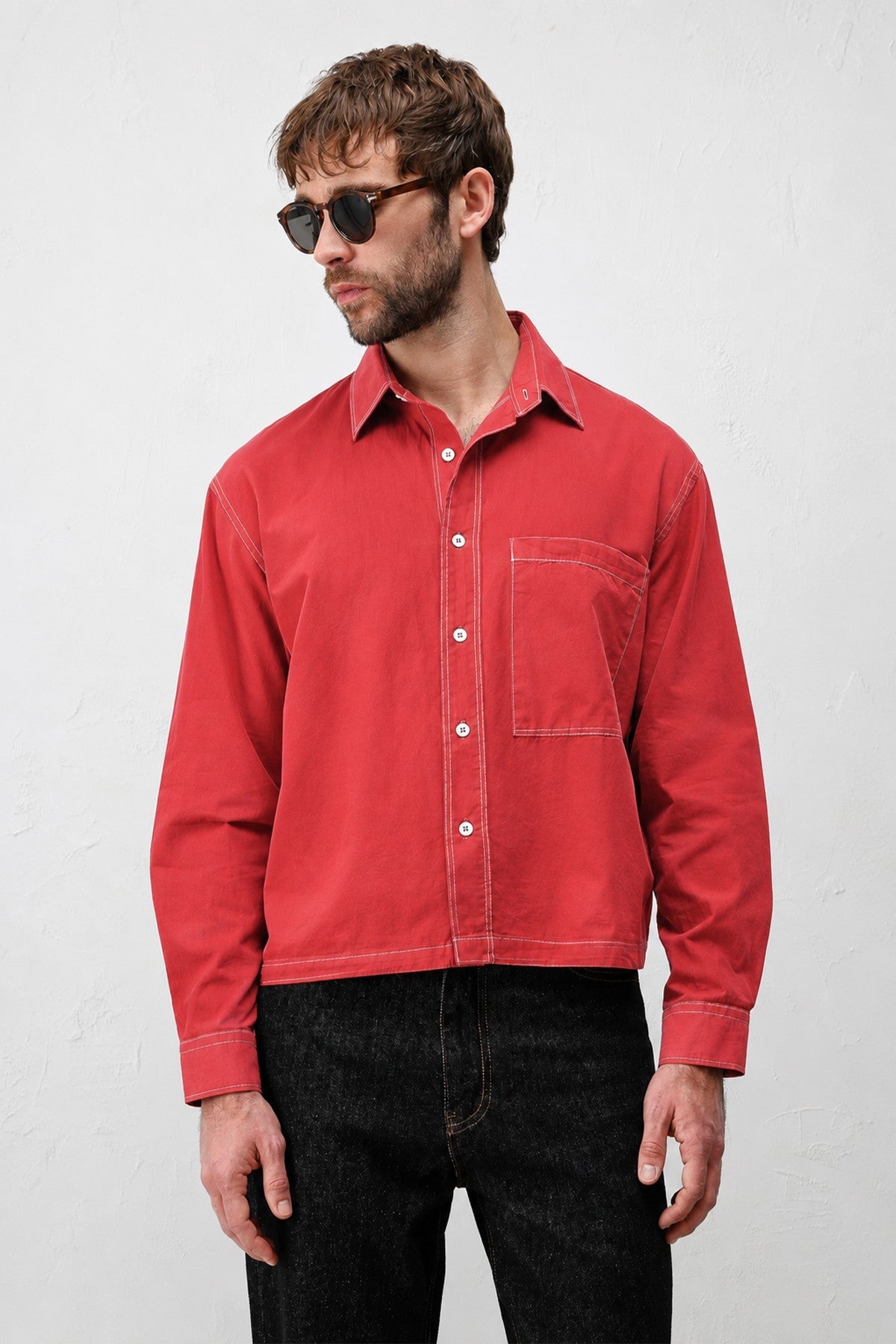 Boxy Fit Men's Shirt