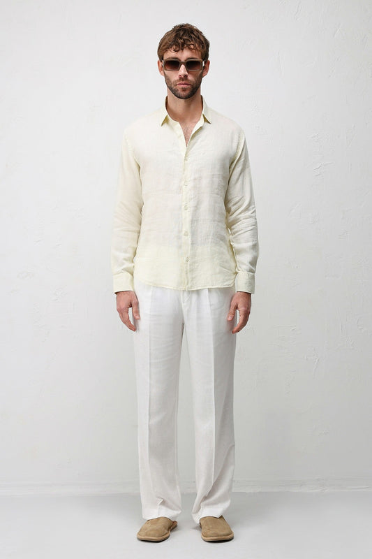 Antioch 100% Linen Relaxed-Fit Men's Shirt