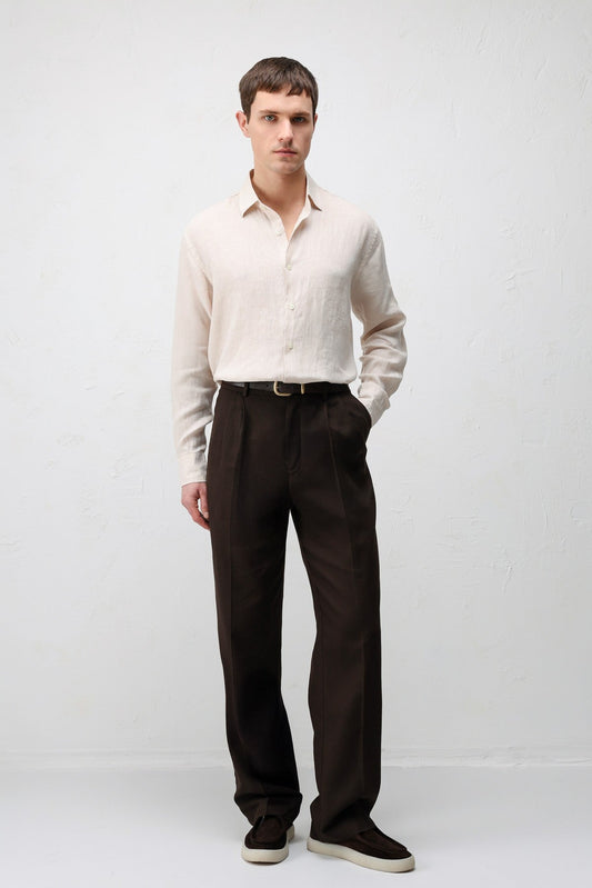 Antioch 100% Linen Relaxed-Fit Men's Shirt