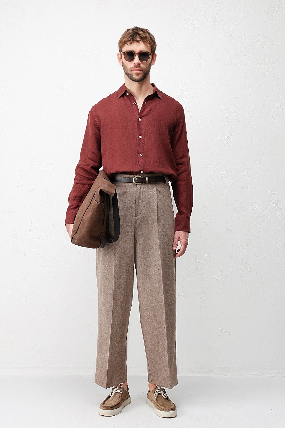 Antioch 100% Linen Relaxed-Fit Men's Shirt