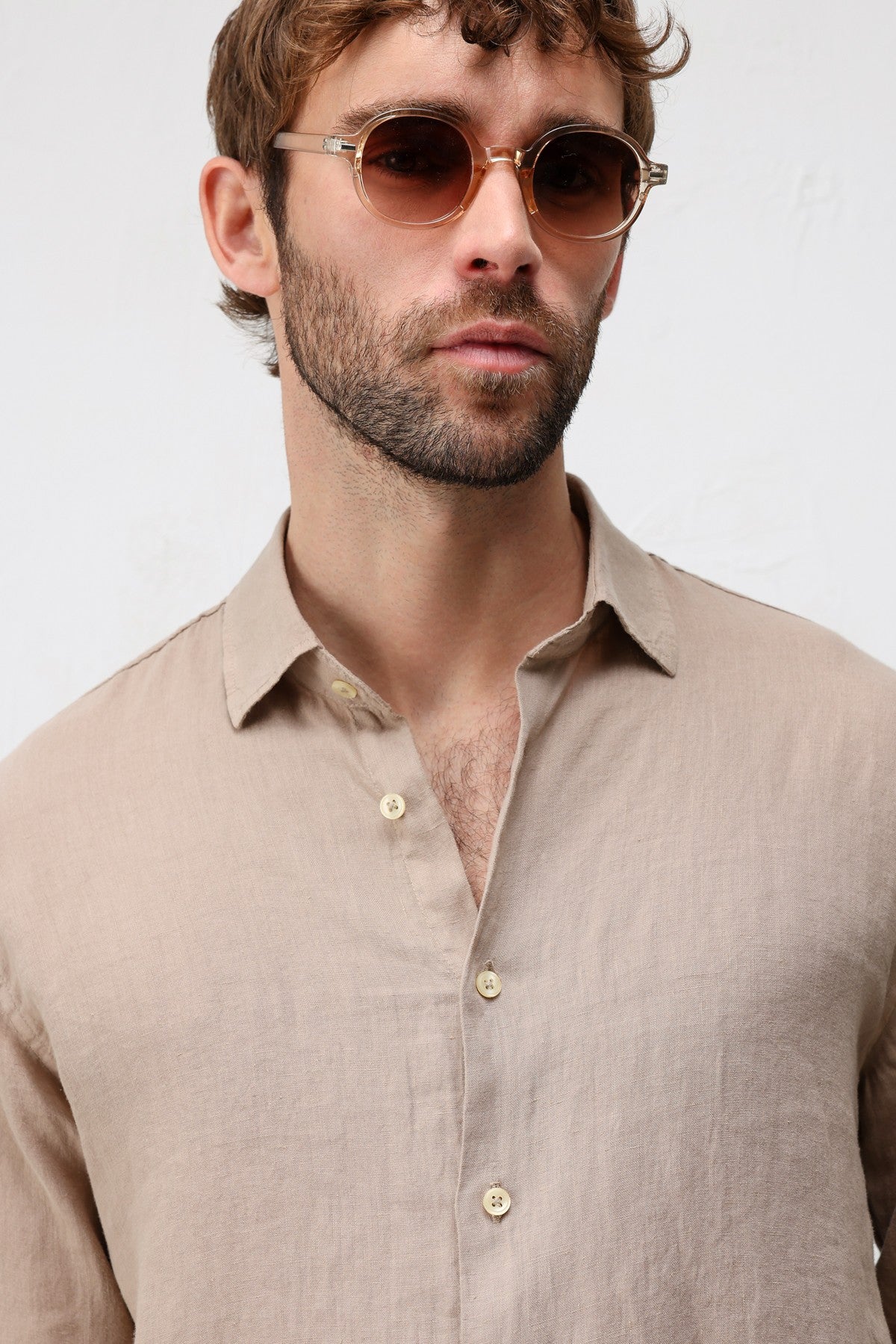 Antioch 100% Linen Relaxed-Fit Men's Shirt