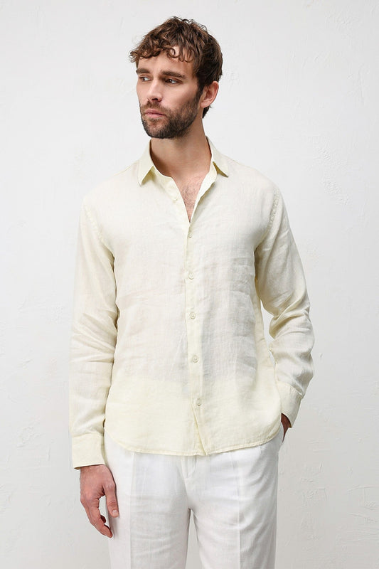 Antioch 100% Linen Relaxed-Fit Men's Shirt
