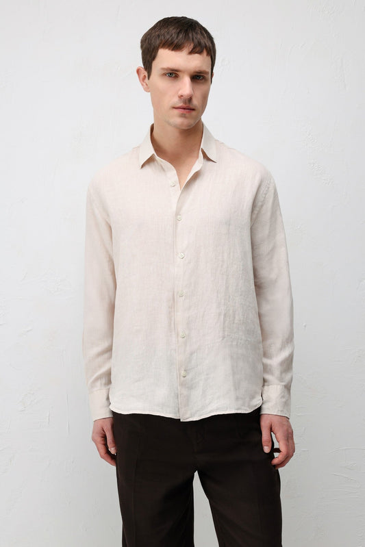 Antioch 100% Linen Relaxed-Fit Men's Shirt