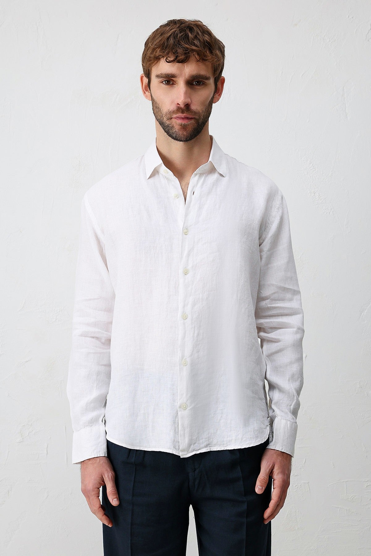Antioch 100% Linen Relaxed-Fit Men's Shirt