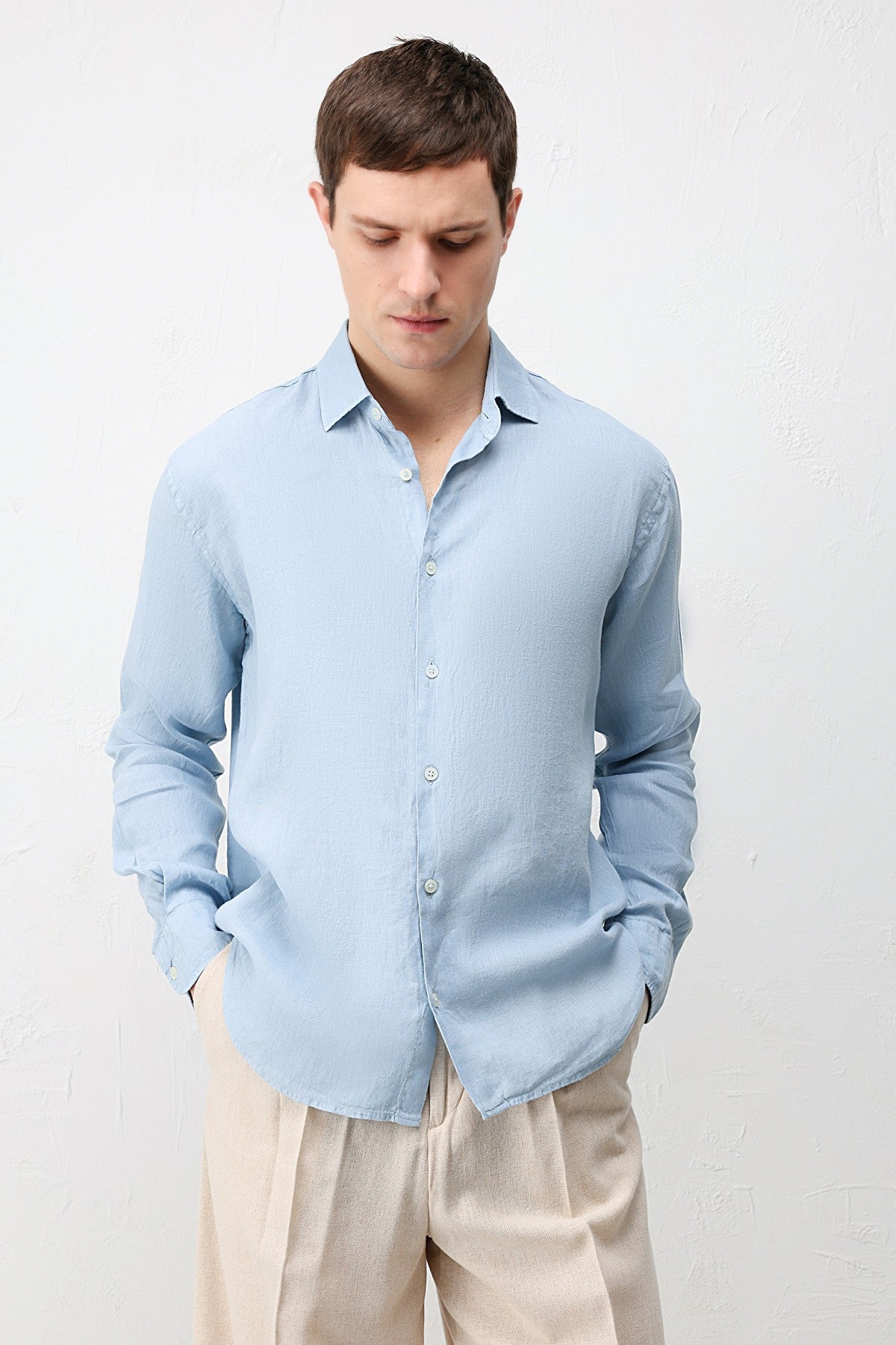 Antioch 100% Linen Relaxed-Fit Men's Shirt