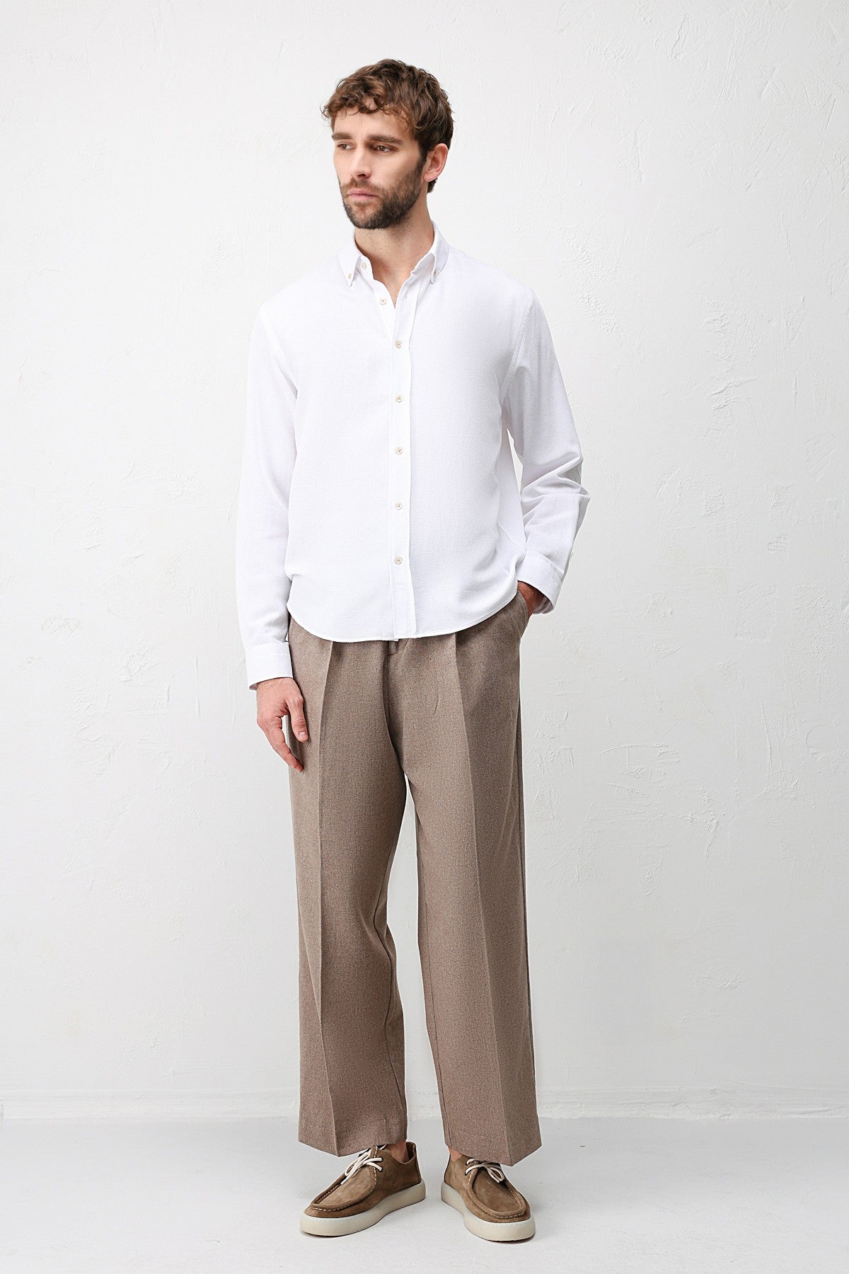 Antioch Linen-Blend Relaxed-Fit Men's Shirt