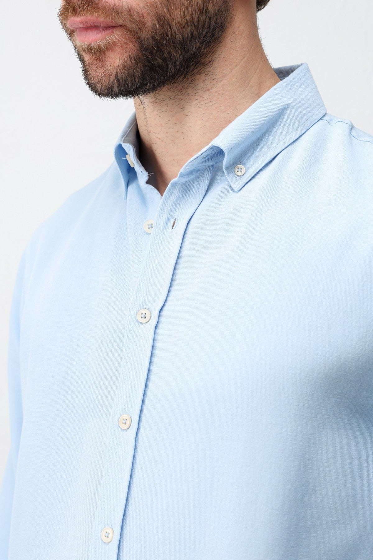 Antioch Linen-Blend Relaxed-Fit Men's Shirt