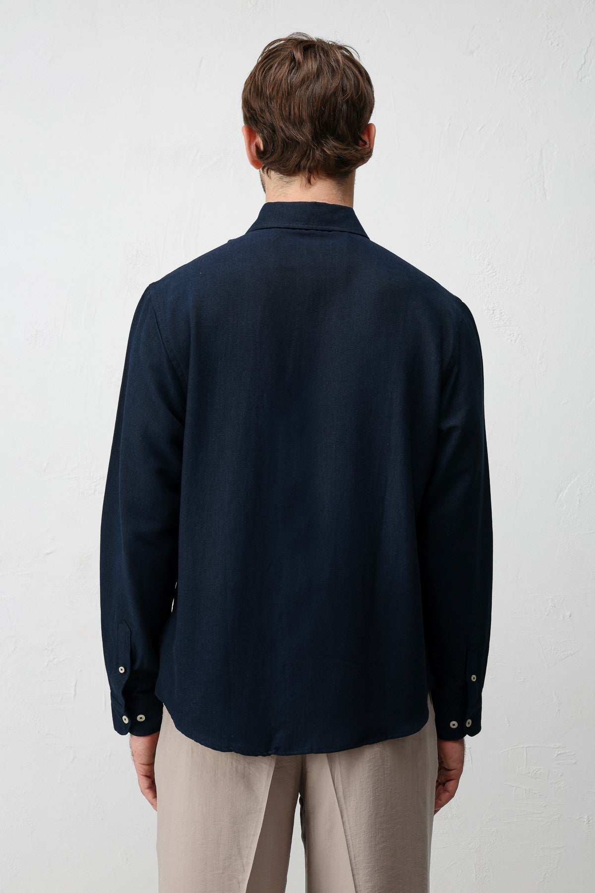 Antioch Linen-Blend Relaxed-Fit Men's Shirt