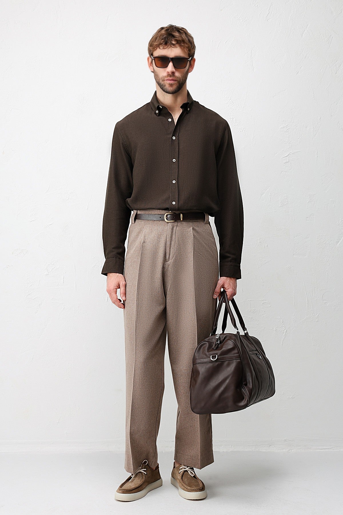 Antioch Linen-Blend Relaxed-Fit Men's Shirt