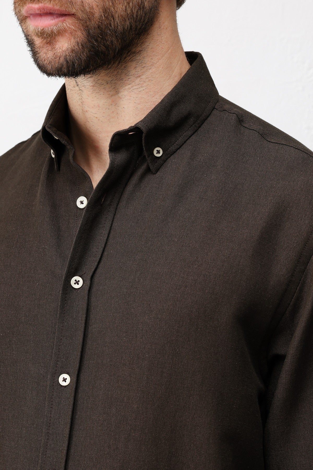 Antioch Linen-Blend Relaxed-Fit Men's Shirt
