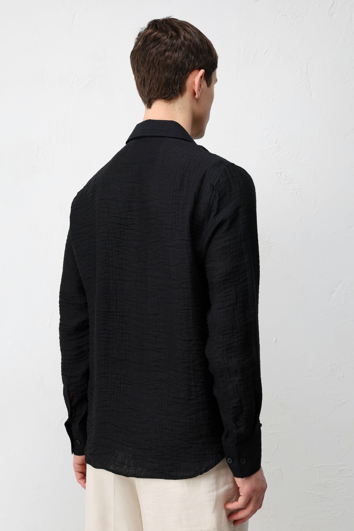 Antioch Crinkled Relax Fit Men's Shirt