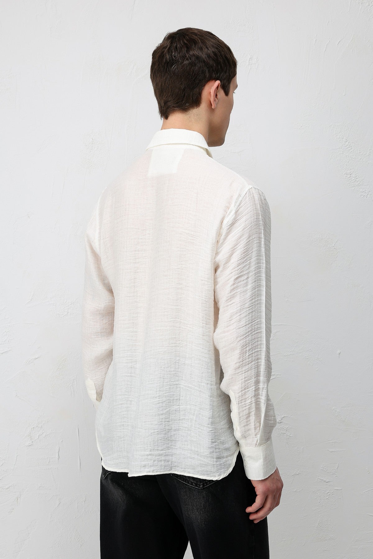 Antioch Crinkled Relax Fit Men's Shirt