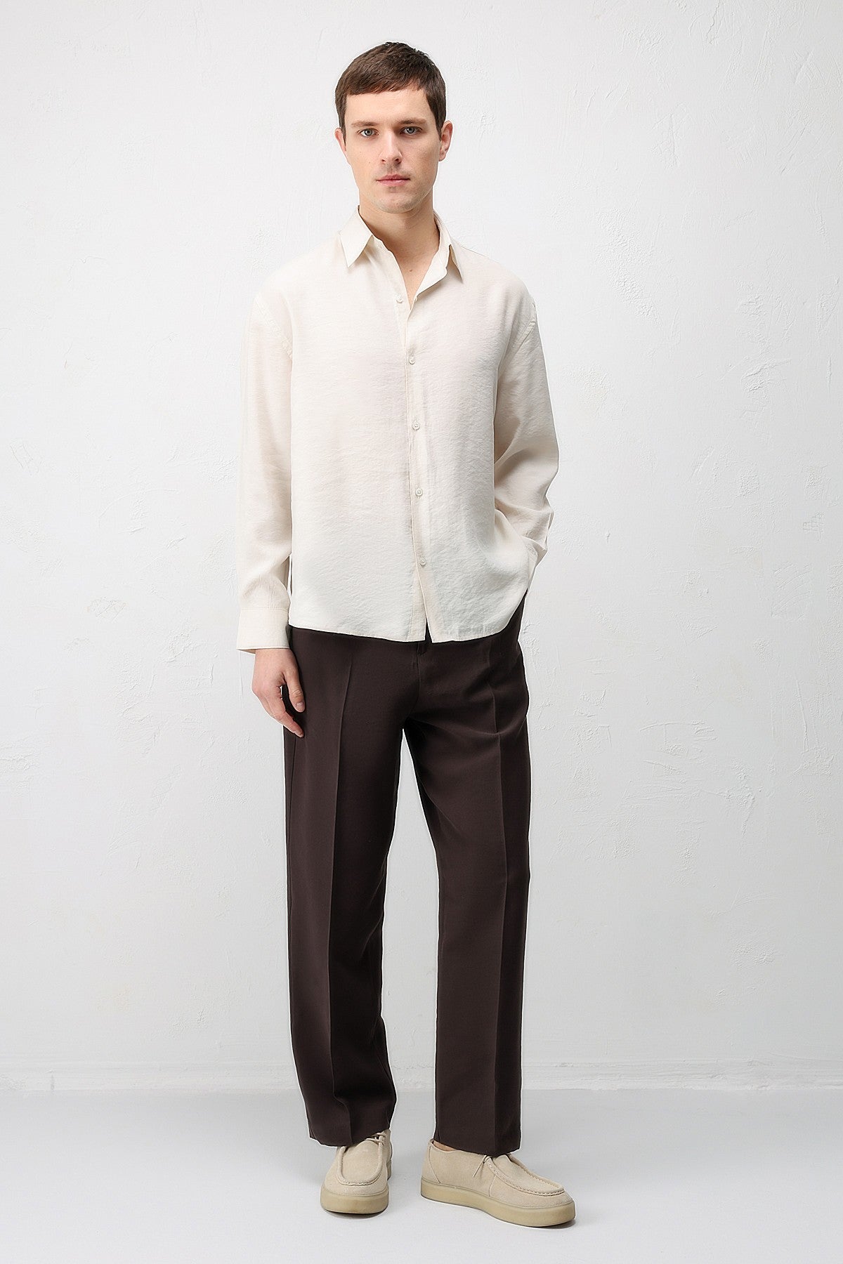 Antioch Modal-Blend Relaxed-Fit Men's Shirt