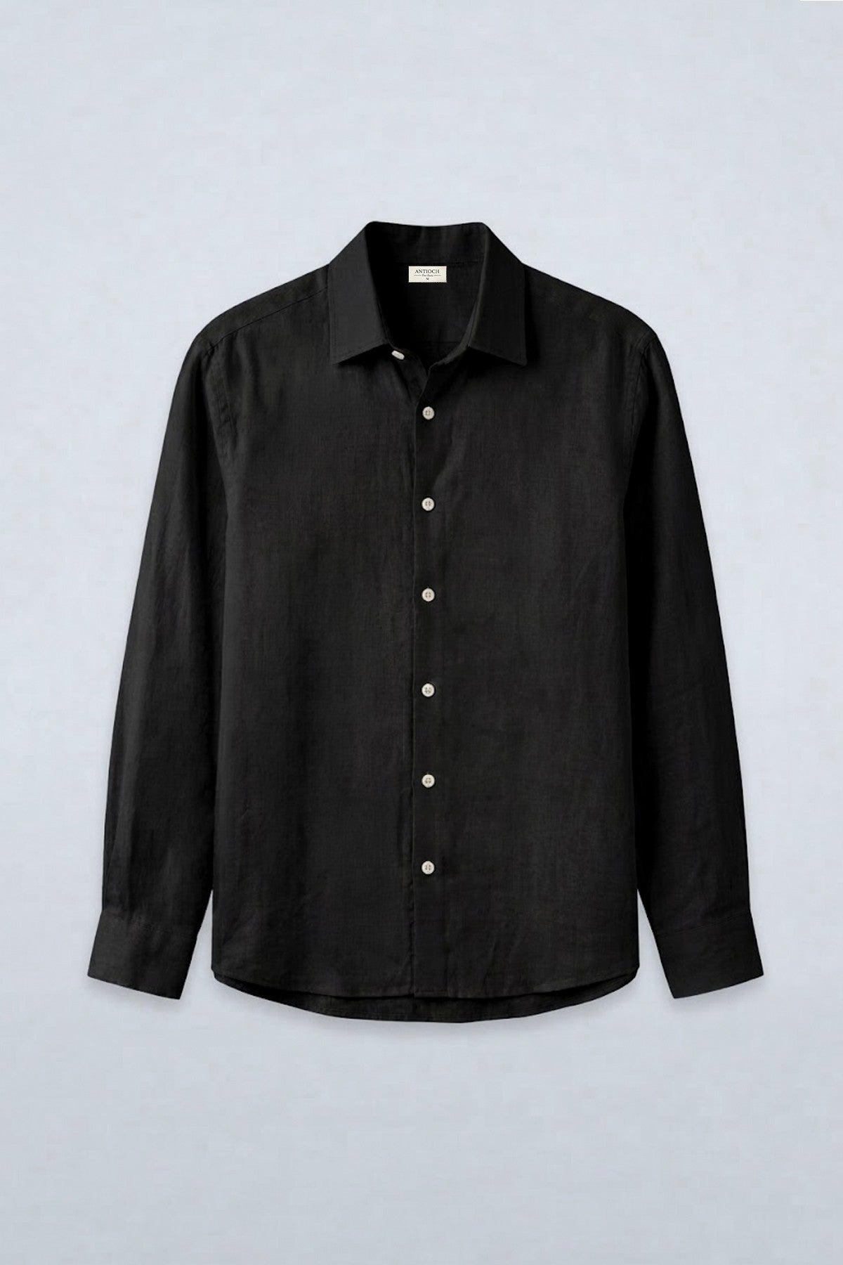 Men's Relaxed-Fit Shirt with Linen Blend