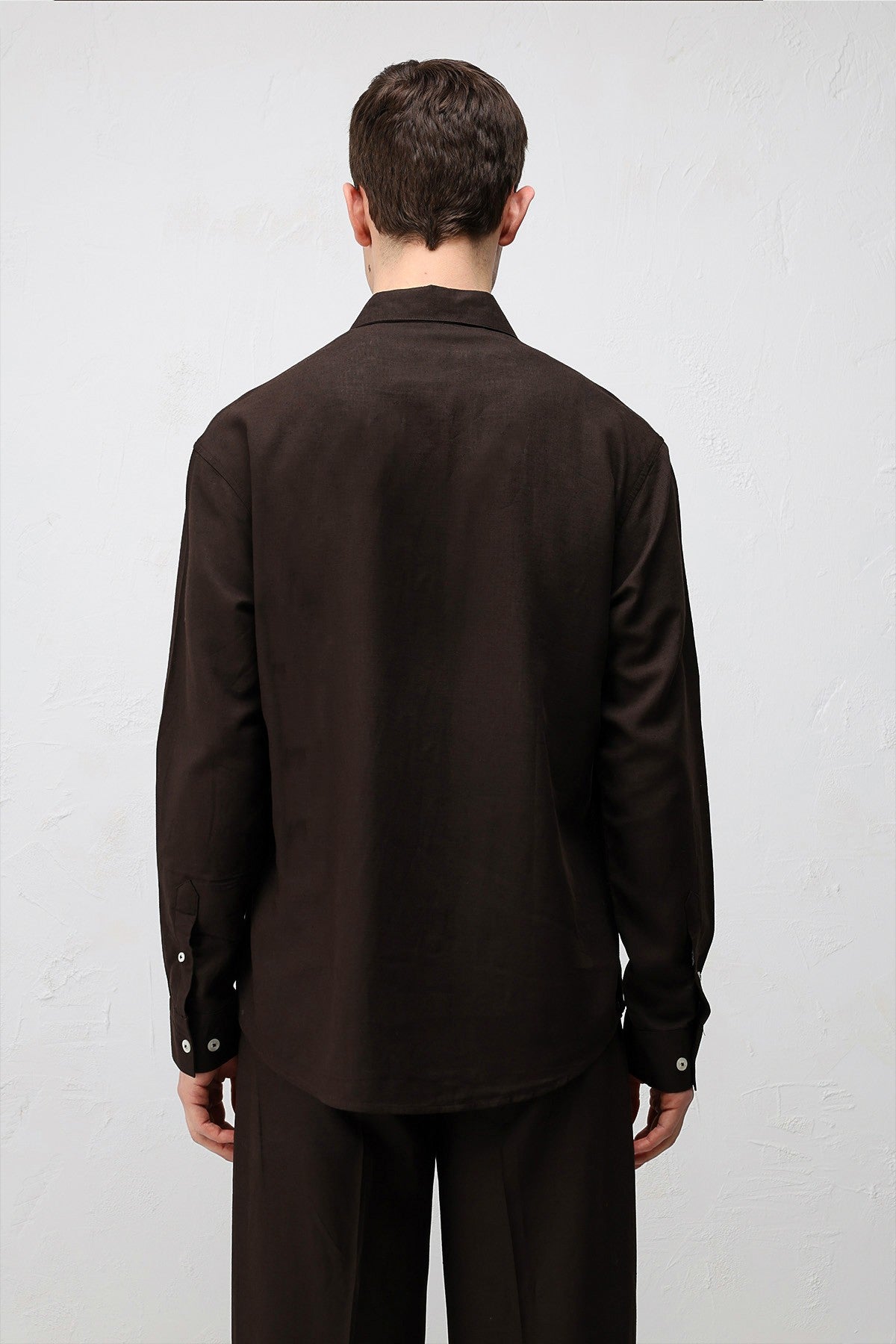 Men's Relaxed-Fit Shirt with Linen Blend