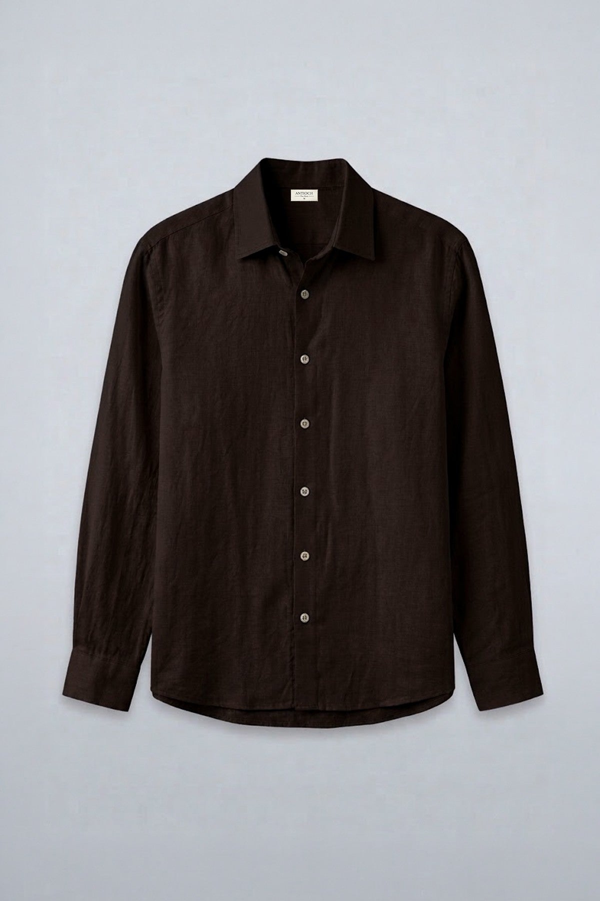 Men's Relaxed-Fit Shirt with Linen Blend