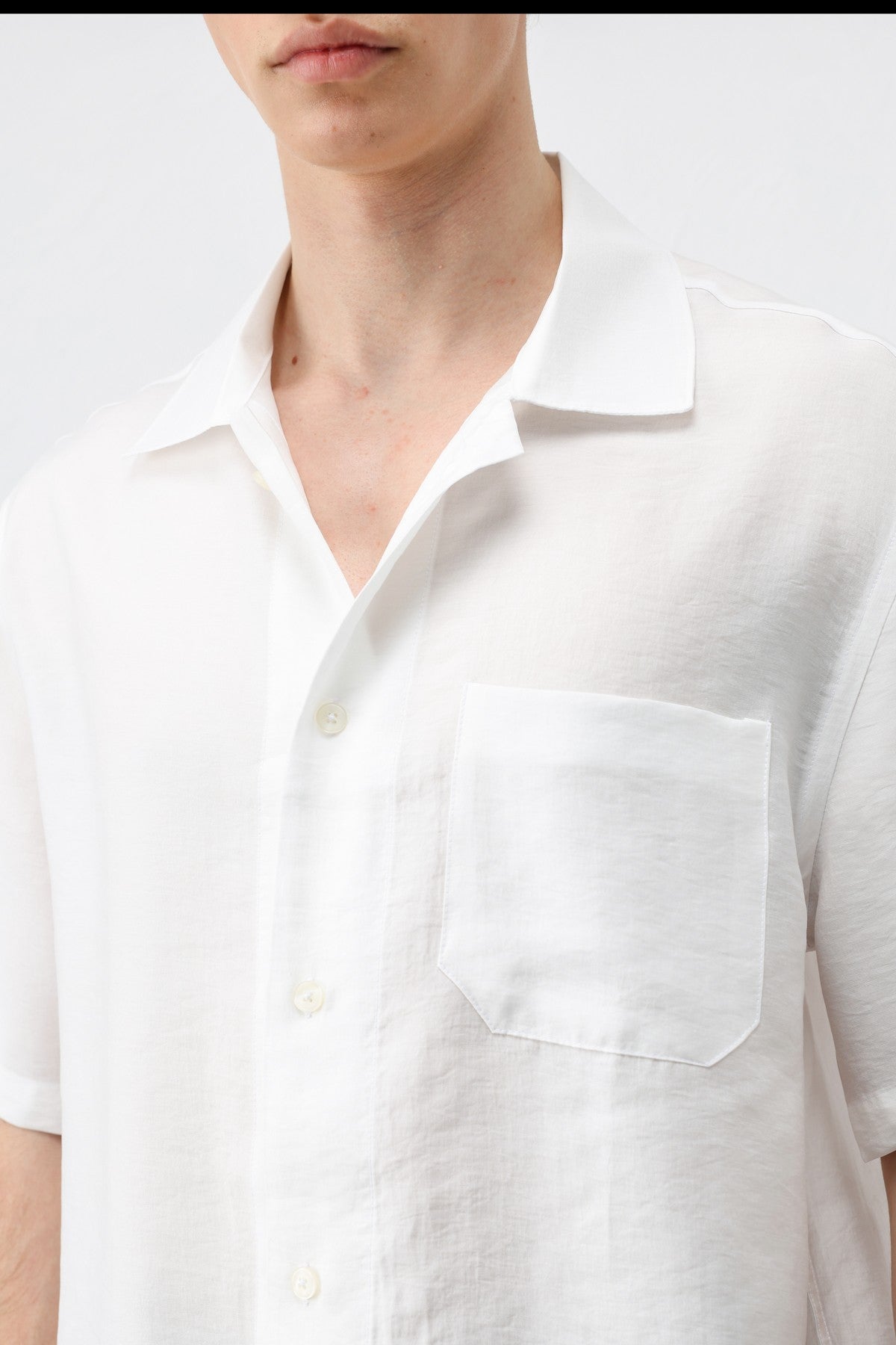 Antioch Lyocell-Blend Short-Sleeve Men's Shirt