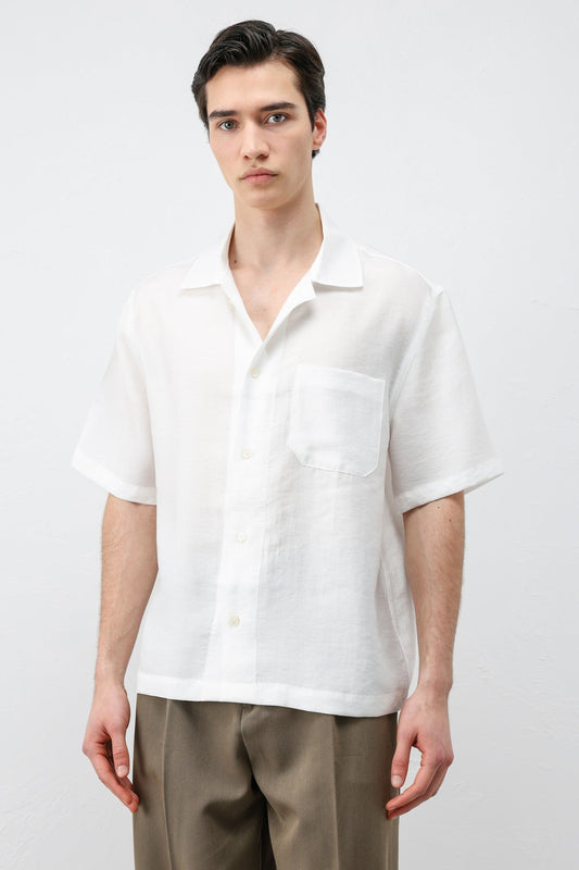 Antioch Lyocell-Blend Short-Sleeve Men's Shirt