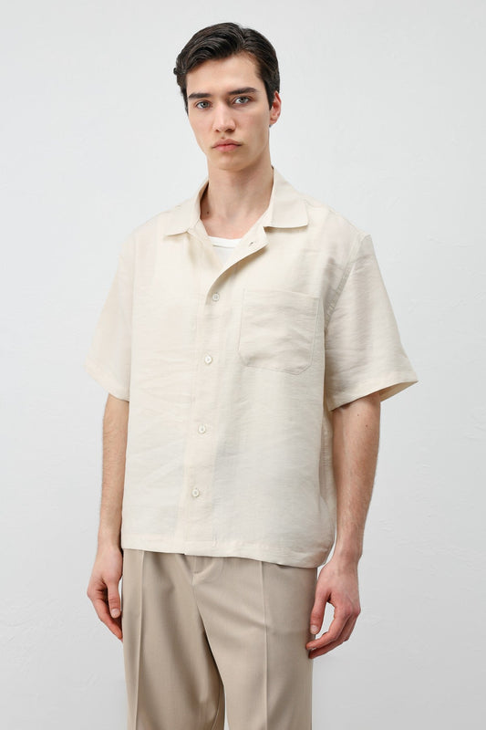 Antioch Lyocell-Blend Short-Sleeve Men's Shirt