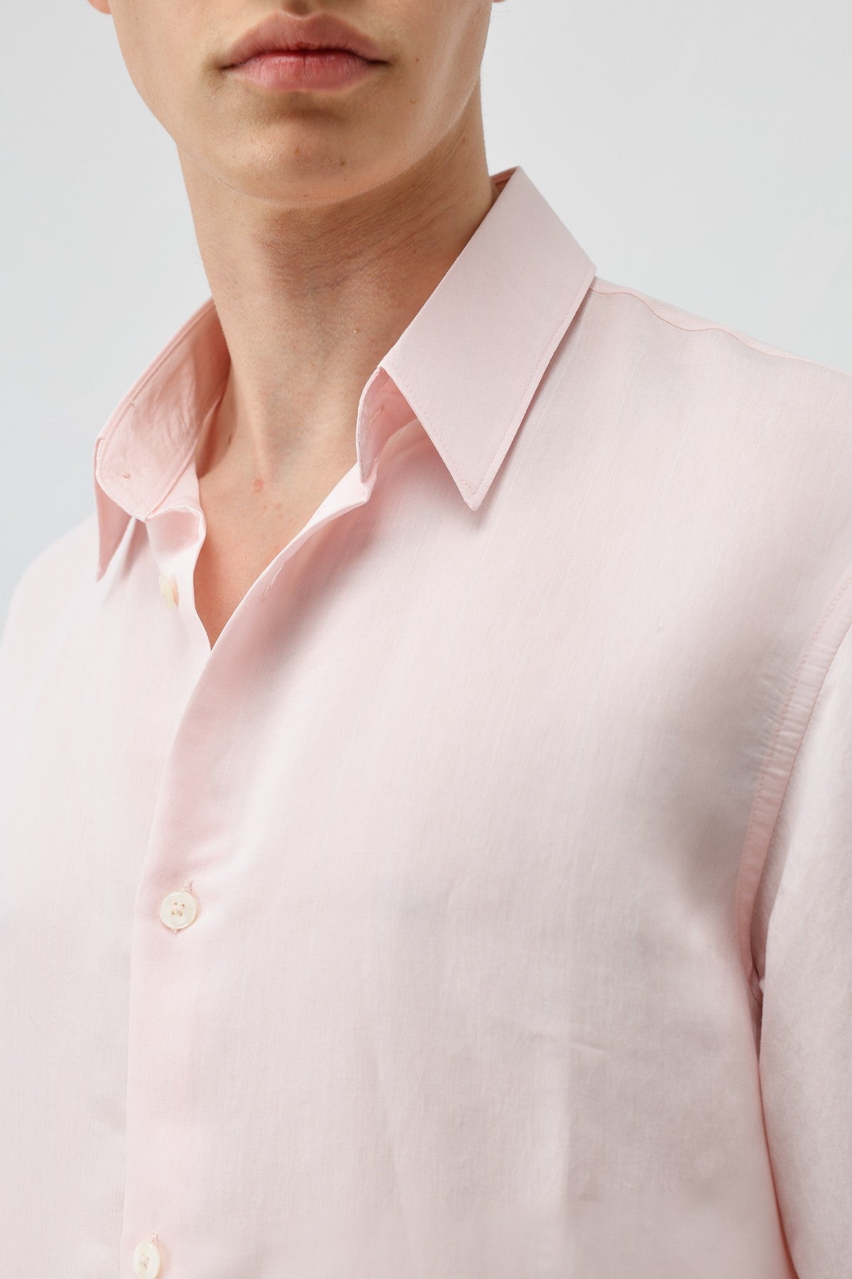 Antioch Men's Striped Shirt with Modal Blend
