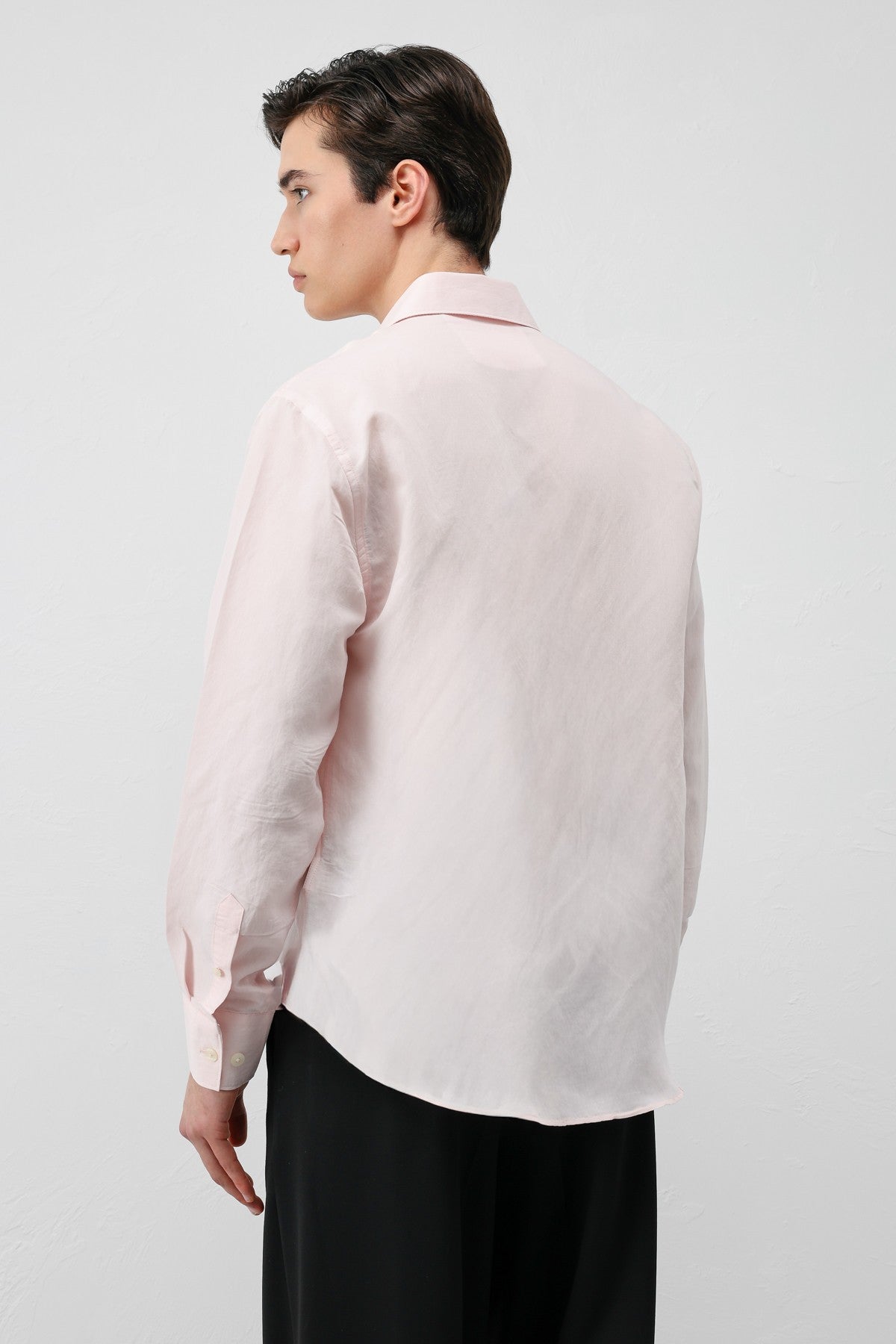 Antioch Men's Striped Shirt with Modal Blend