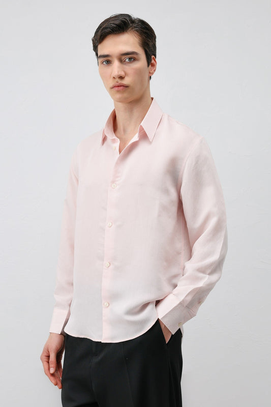 Antioch Men's Striped Shirt with Modal Blend