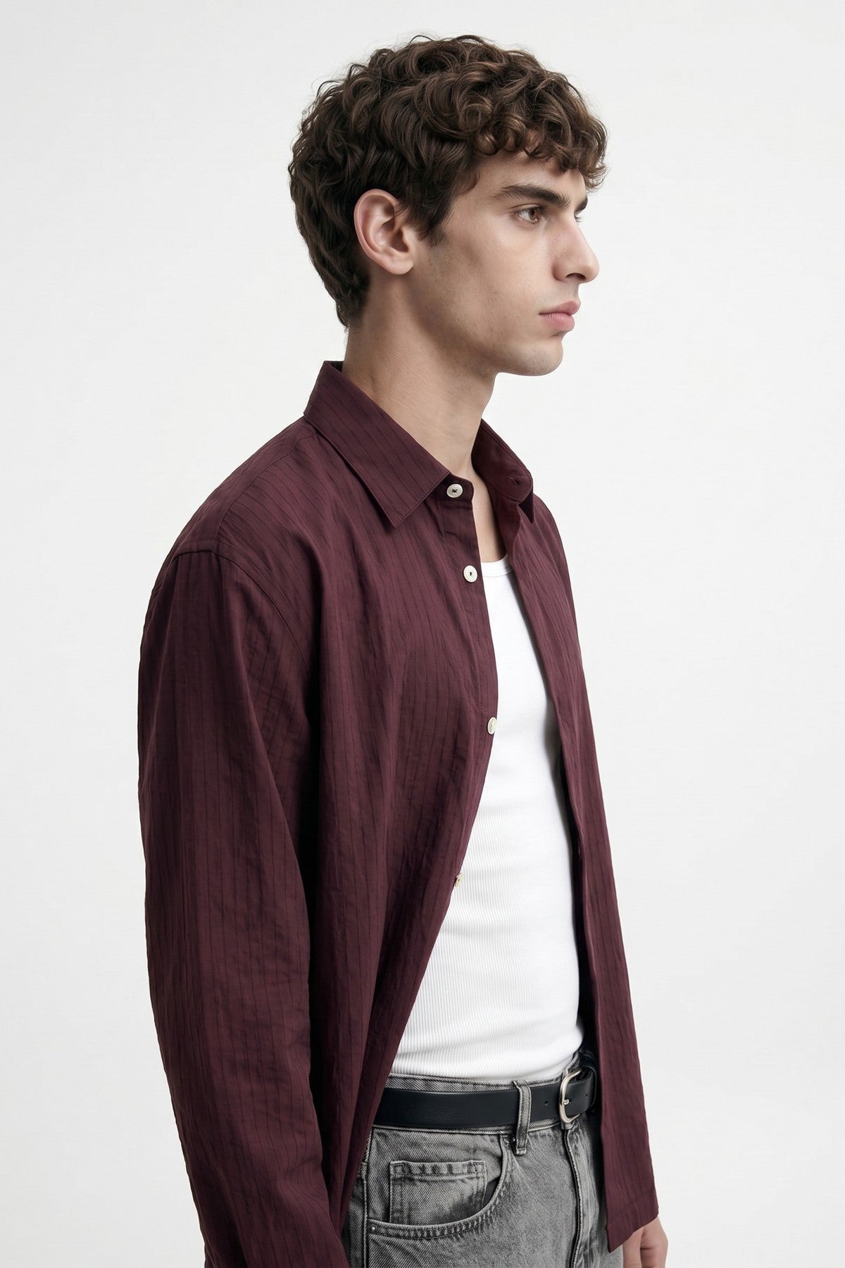 Antioch Relaxed-Fit Striped Men's Shirt