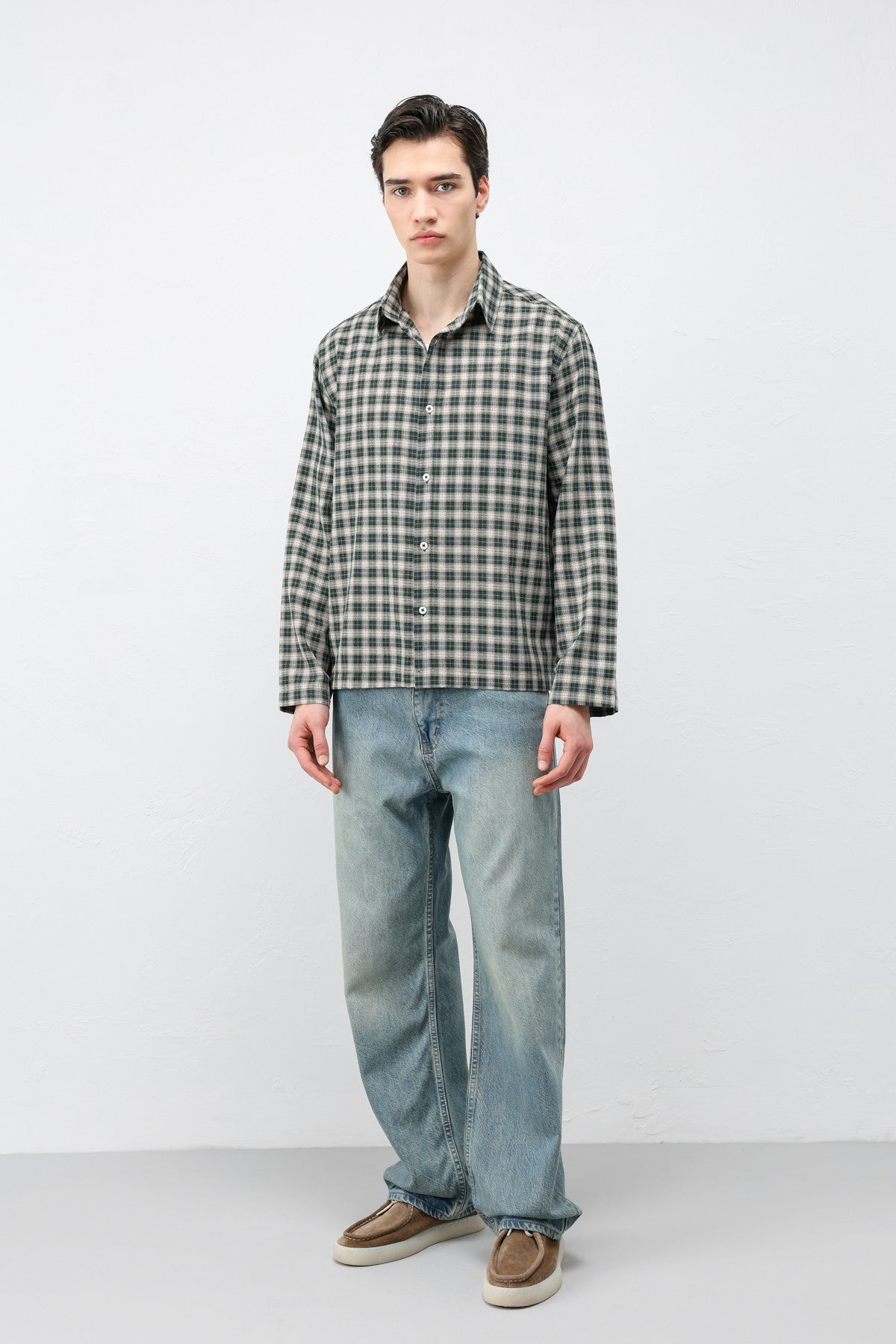 Antioch Relaxed Checkered Men's Shirt