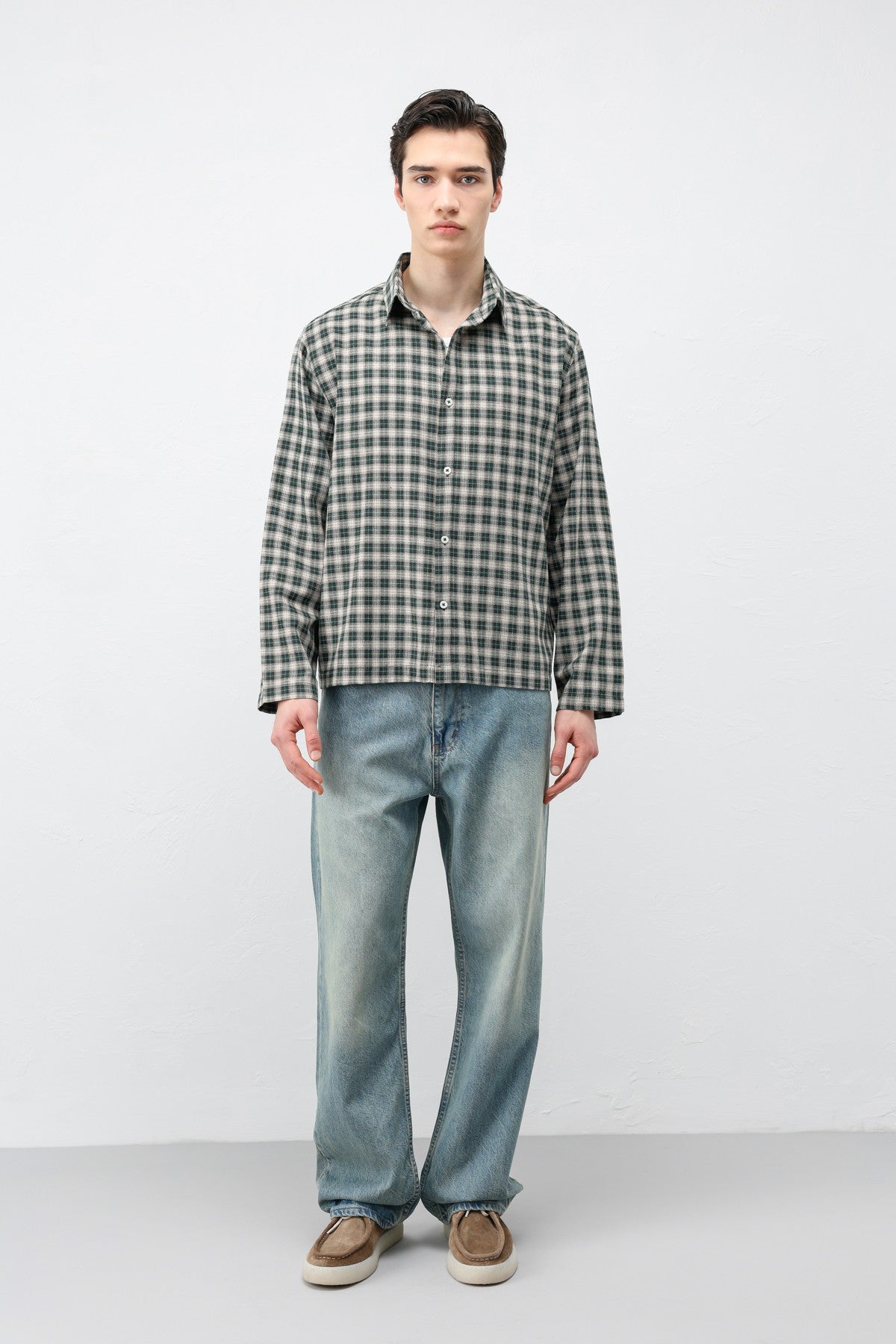 Antioch Relaxed Checkered Men's Shirt