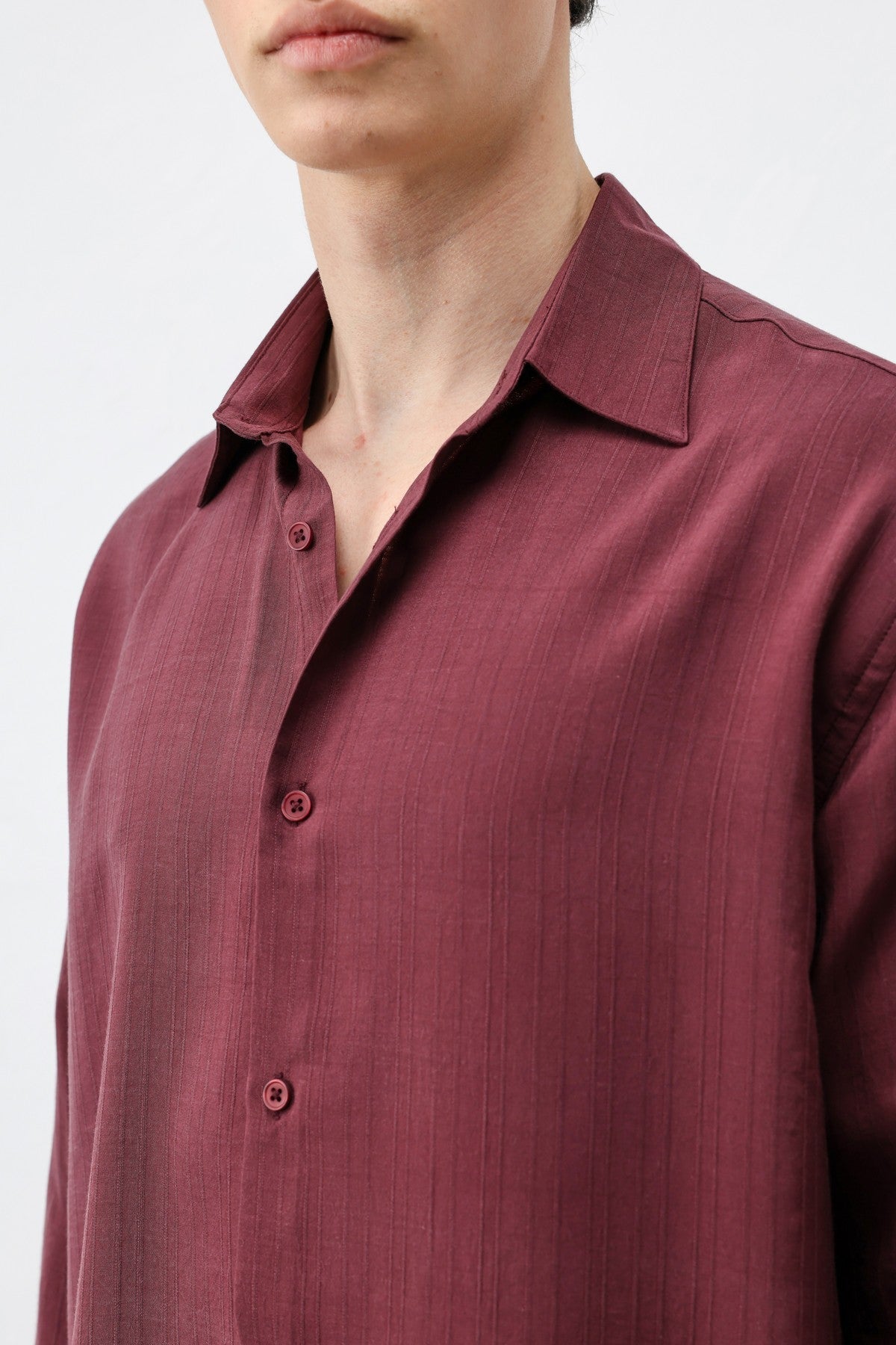 Antioch 100% Lyocell Striped Men's Shirt