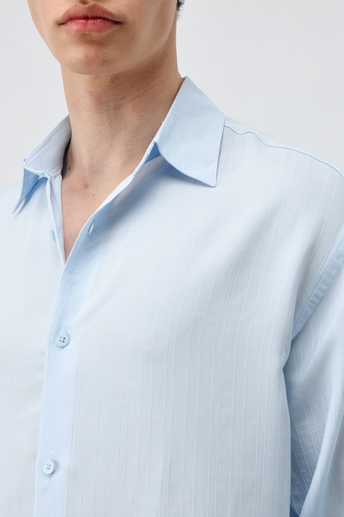 Antioch 100% Lyocell Striped Men's Shirt
