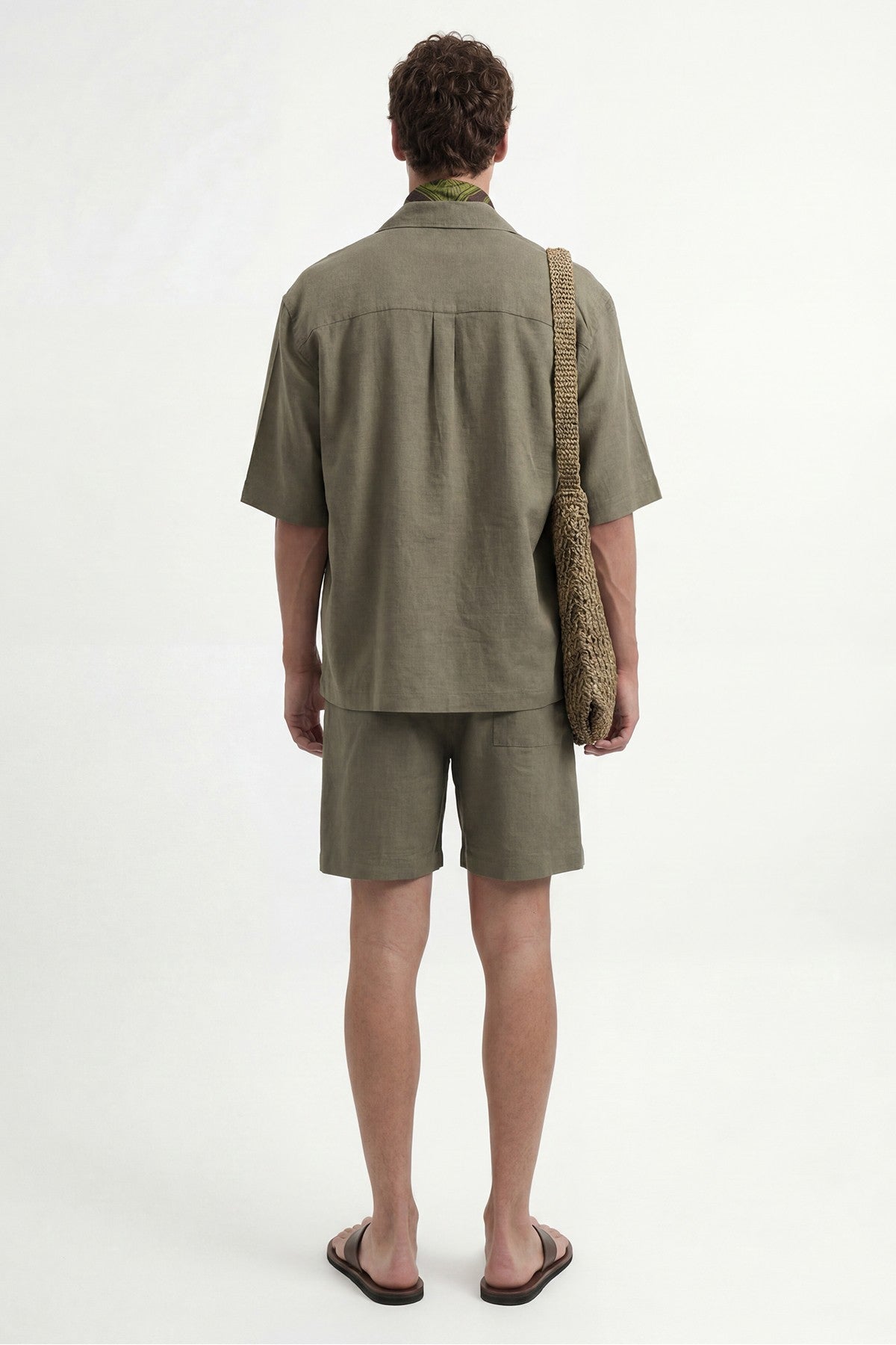 Men's Linen-Blend Shirt