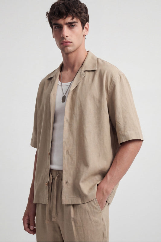 Antioch Linen-Blend Men's Shirt