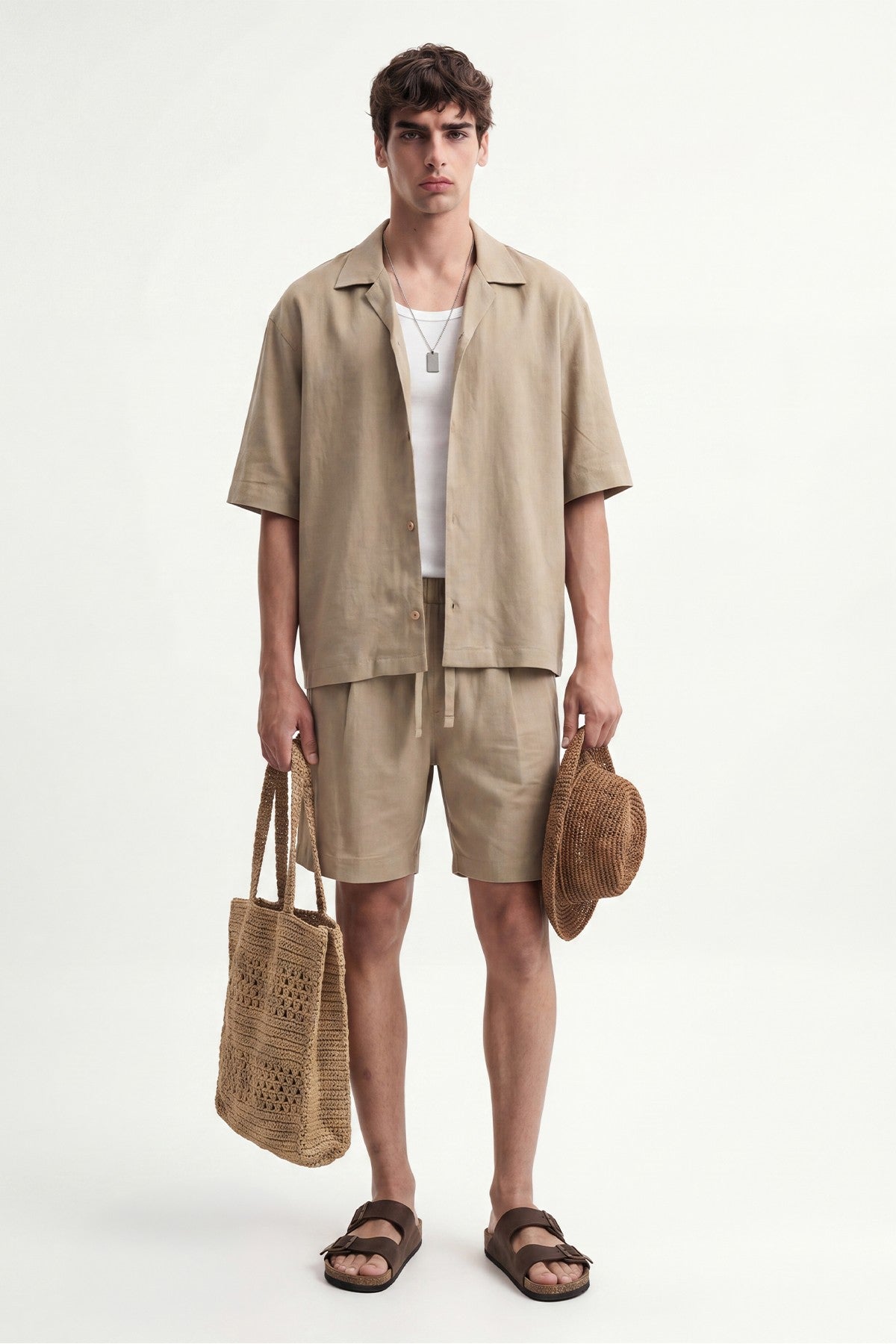 Antioch Linen-Blend Men's Shirt