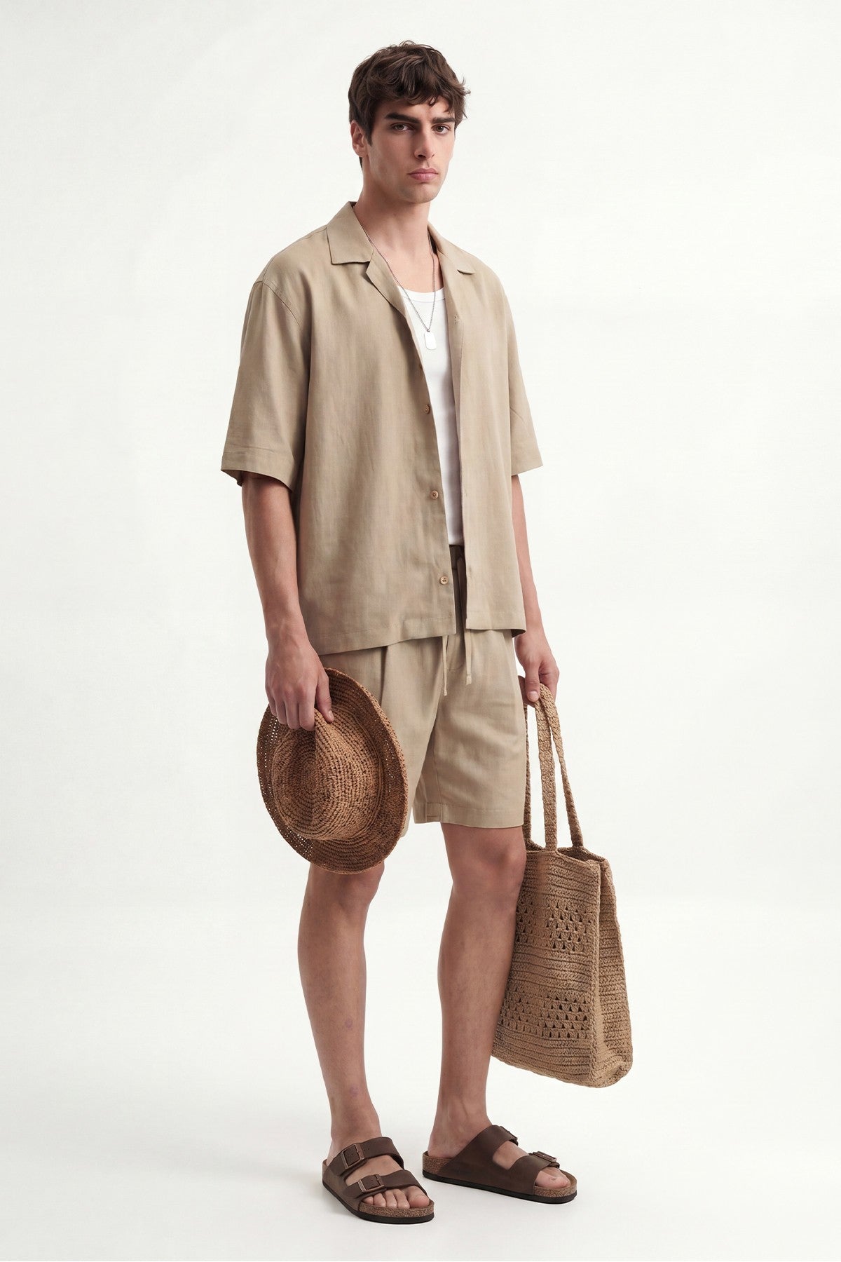 Antioch Linen-Blend Men's Shirt