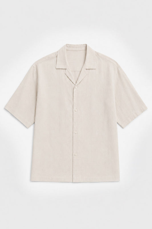 Men's Linen-Blend Shirt