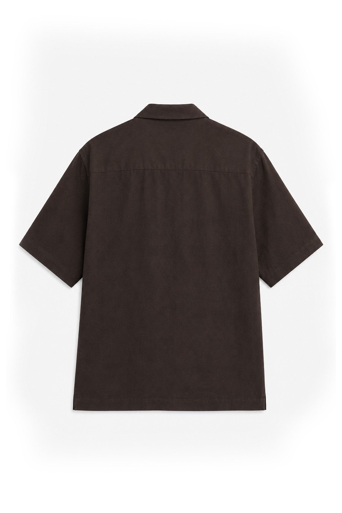 Men's Embroidered Shirt with Linen Blend