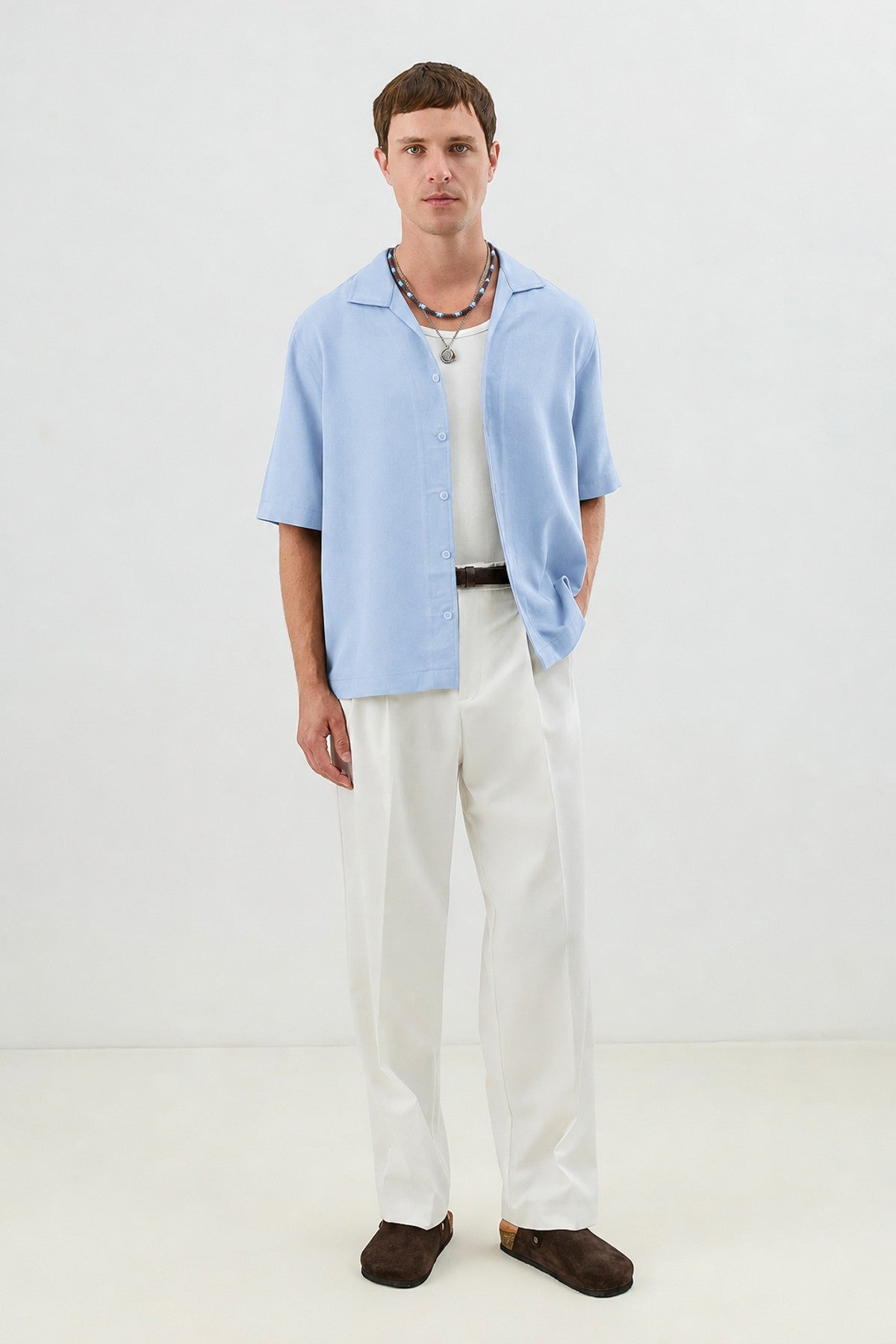 Lyocell Relax Fit Men's Shirt