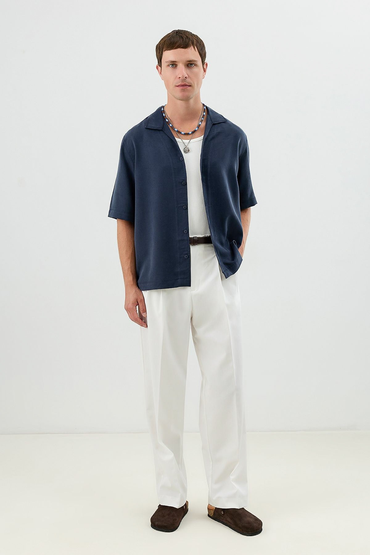 Lyocell Relax Fit Men's Shirt