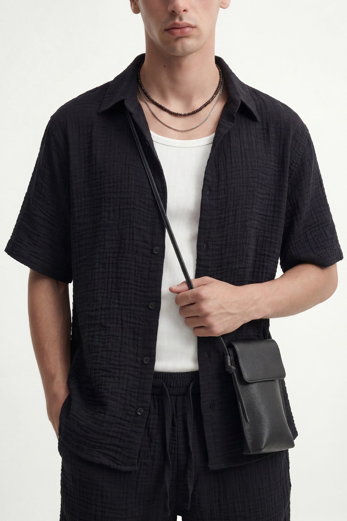 Antioch Distressed-Look Men's Shirt