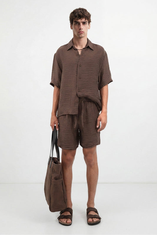 Antioch Distressed-Look Men's Shirt