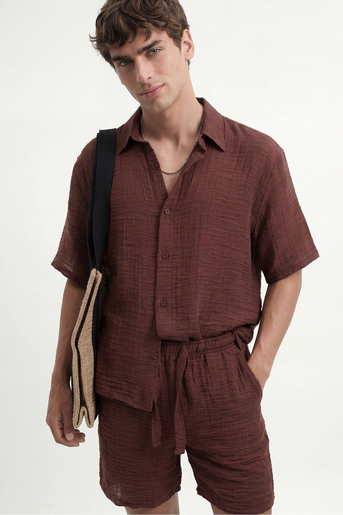 Antioch Distressed-Look Men's Shirt